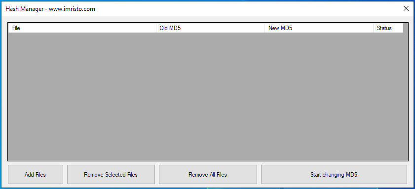 Hash Manager